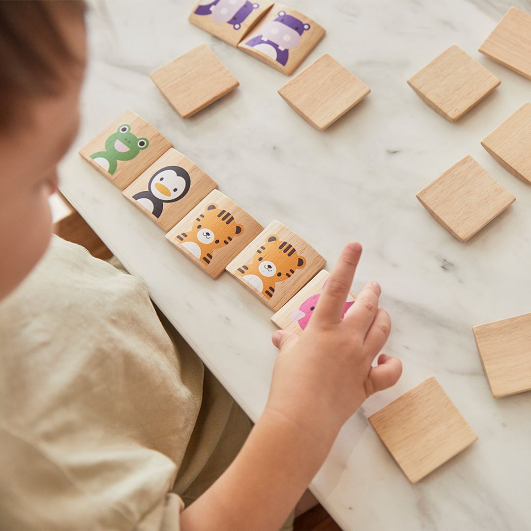 Animals Memory Tiles