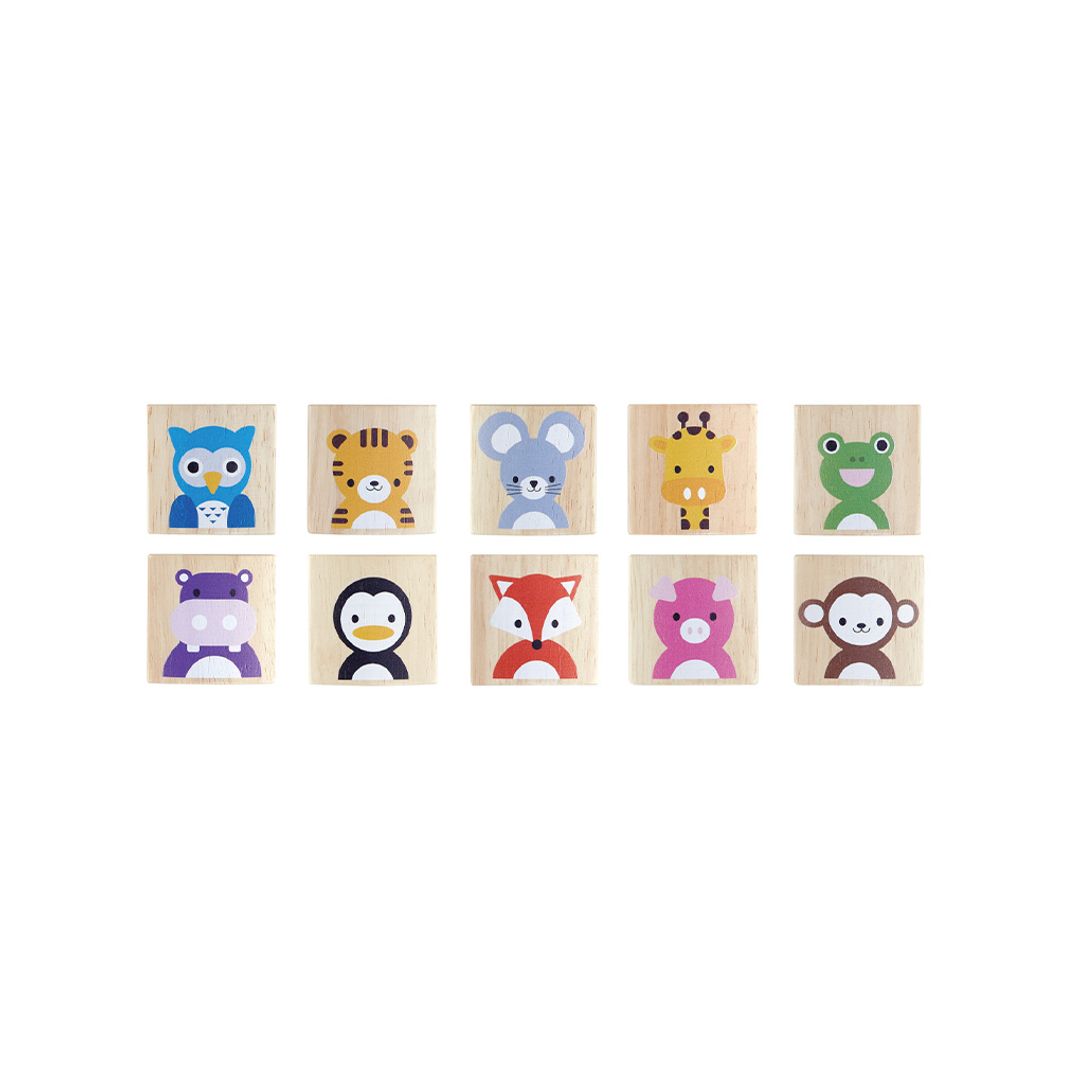 Animals Memory Tiles