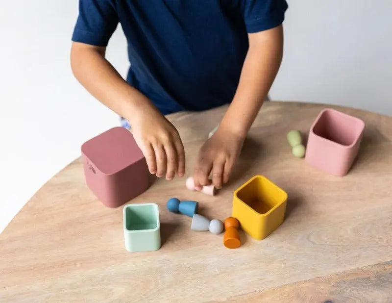 Silicone Stacking Cups – Set of 5 | LYTL®️